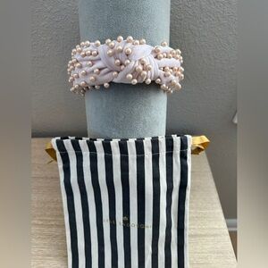 Lele Sadoughi Pearl Blush Headband